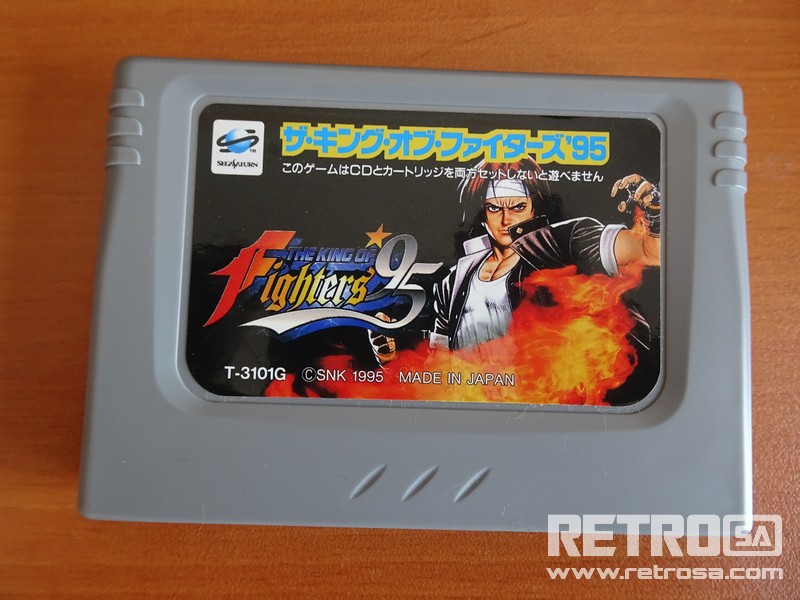 SegaSaturn_Kingof95_1MB Sega Saturn King of Fighters 95 Kartuş